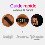 NOCTA  Bracelet-Réveil à Vibration Silencieuse
